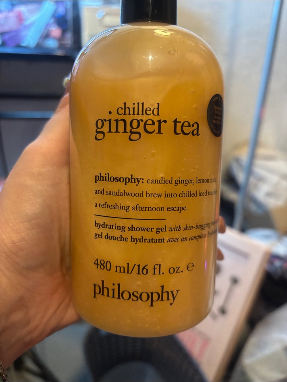 New Philosophy Chilled Ginger Tea Hydrating Shower Gel